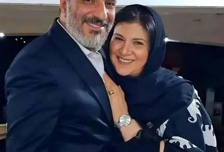 سلفی امیر جعفری و بهرام رادان در هواپیما +عکس