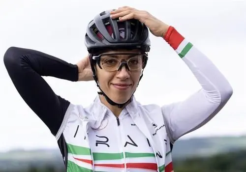 پرافتخارترین دختر دوچرخه‌سواری ایران از دنیای ورزش خداحافظی می‌کند