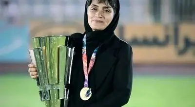این زن ایرانی بهترین سرمربی زن سال آسیا شد