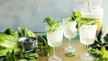 طرز تهیه شربت سکنجبین نعنای تازه برای روزهای گرم