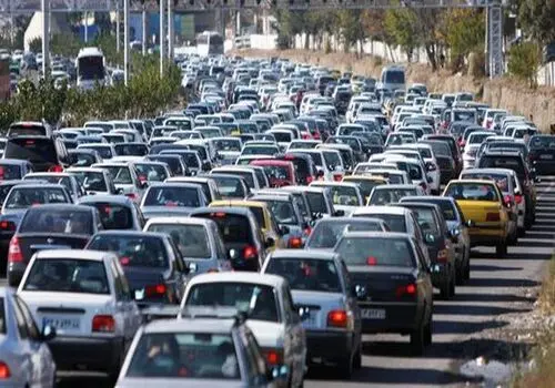 ترافیک در محور خروجی گیلان به 15 کیلومتر رسید!