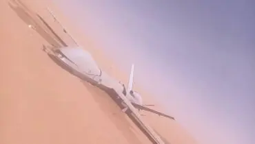 سقوط پهپاد MQ-9 آمریکایی در یمن+ فیلم