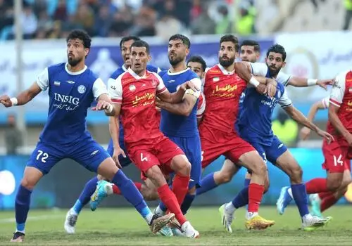 گل چهارم پرسپولیس به استقلال خوزستان+فیلم