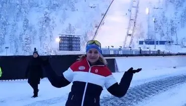 ماجراجویی دختر ایرانی در نزدیکی قطب شمال