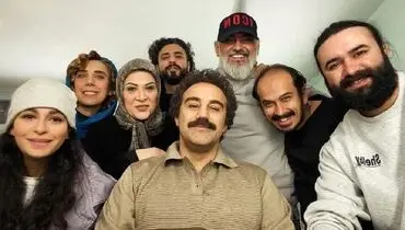 تصاویر جدید بازیگران سریال پایتخت در اتاق گریم