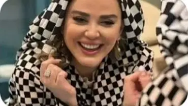 پوشش و ژست عجیب بهاره رهنما 