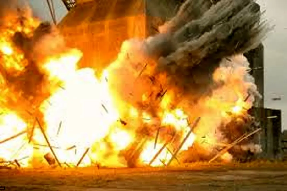 انفجار شدید در کارخانه تولید جنگ‌افزار آمریکا+ فیلم