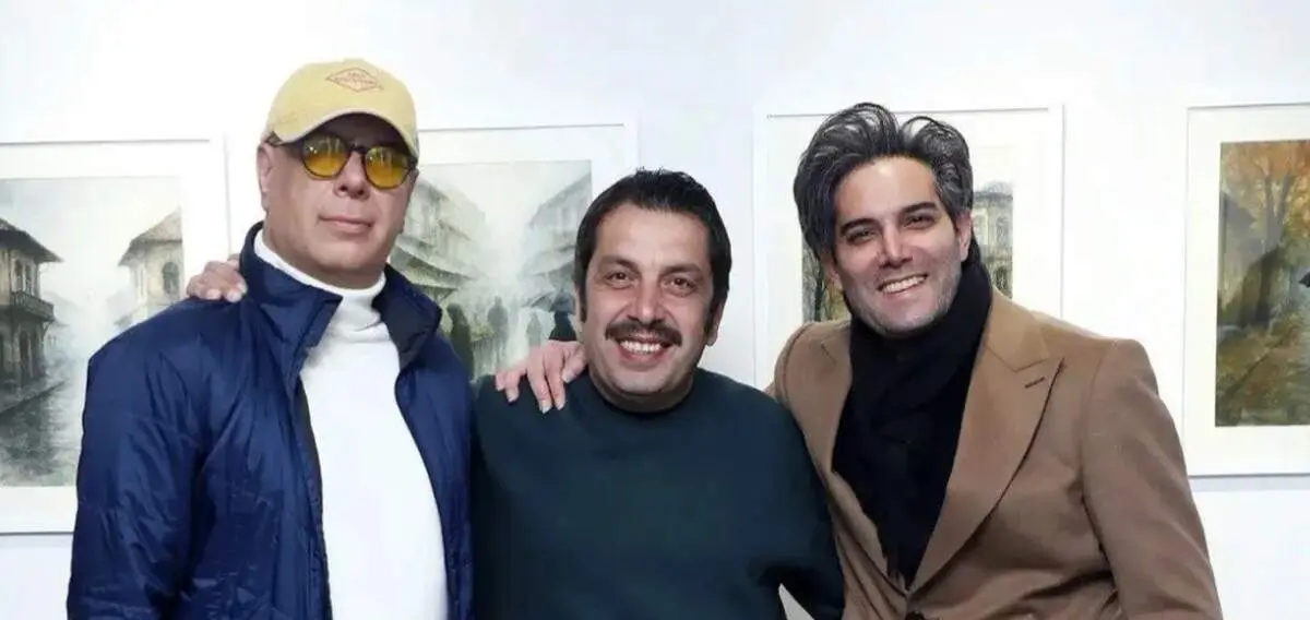 همنشینی ستاره‌ها در شبِ گالری همسر امیرعلی نبویان؛ از تیپ خاص کمند امیرسلیمانی تا حضور افتخاری حسن معجونی!