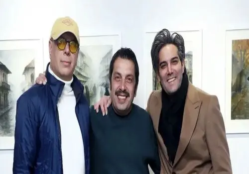 همنشینی ستاره‌ها در شبِ گالری همسر امیرعلی نبویان؛ از تیپ خاص کمند امیرسلیمانی تا حضور افتخاری حسن معجونی!