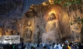 تصاویرب خیره کننده از غارهای دروازه اژدها در چین 