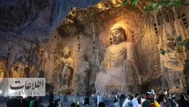 تصاویرب خیره کننده از غارهای دروازه اژدها در چین 