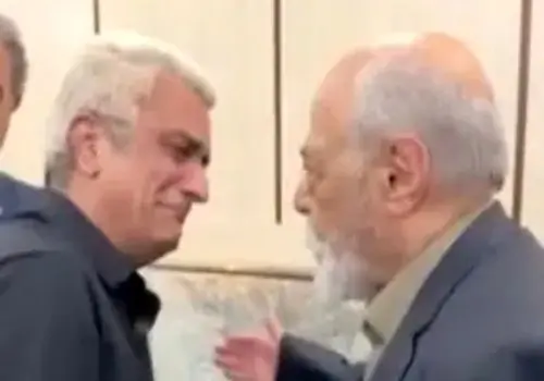 تصاویر هنرمندان مشهور در مراسم ختم خانم بازیگر