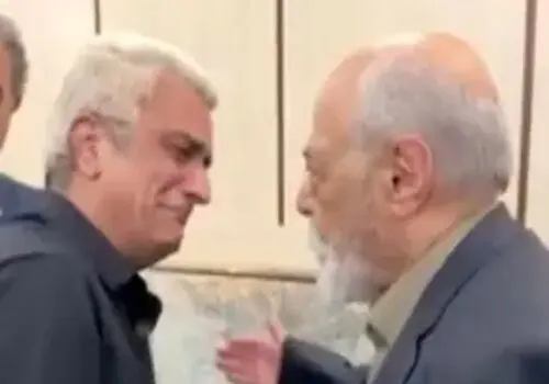 تصاویر هنرمندان مشهور در مراسم ختم خانم بازیگر