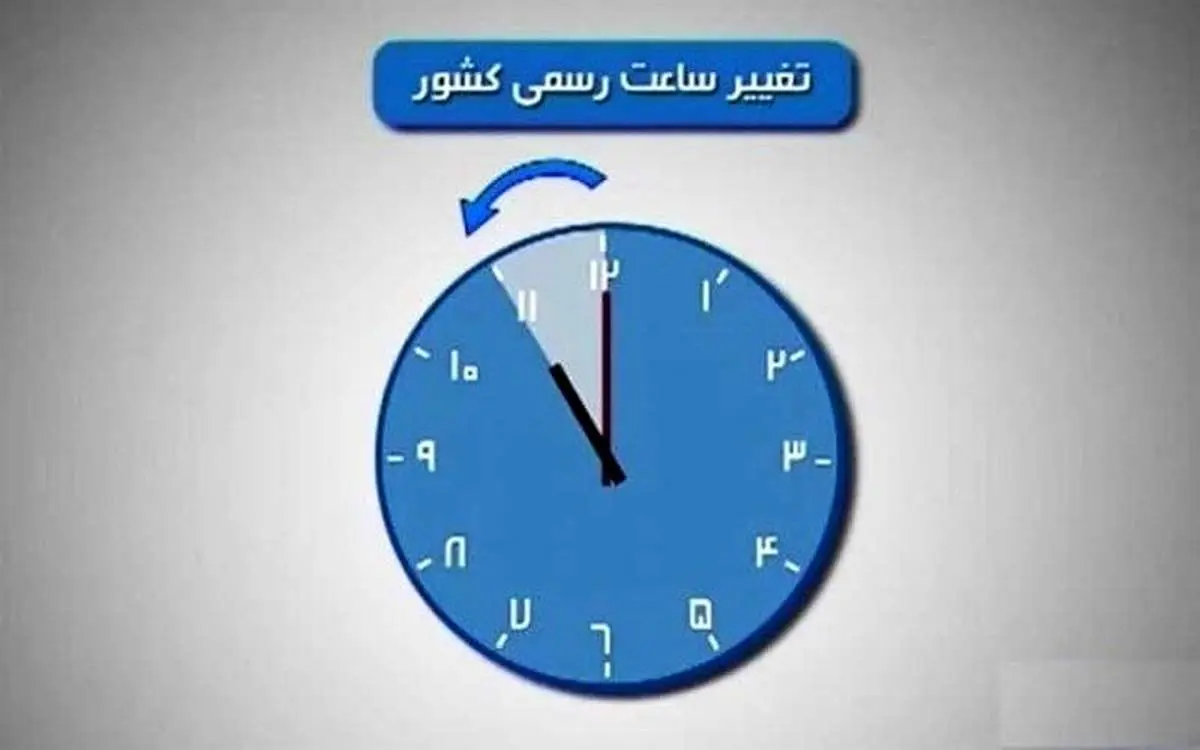بازگشت تغییر ساعت رسمی؟ / تصمیم جدید دولت برای صرفهجویی انرژی