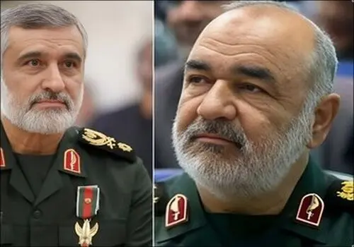 حضور سردار حاجی زاده در دیدار مسئولان نظام با رهبر انقلاب + عکس