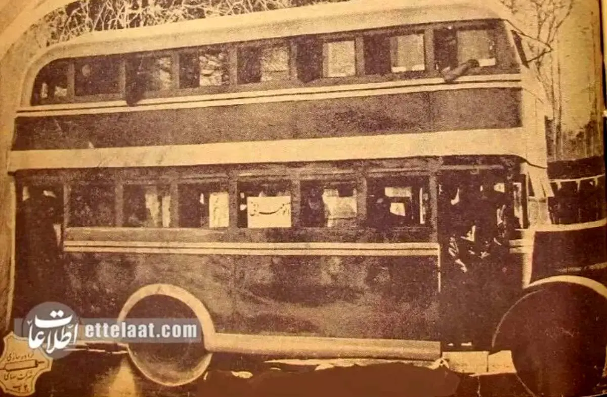 تصویر اولین اتوبوس دوطبقه تهران منتشر شد