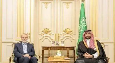 گفت‌وگوی لاریجانی و وزیر دفاع عربستان درباره تحولات حساس منطقه