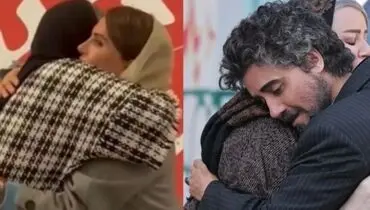عکس های جذابی که الناز شاکردوست منتشر کرد؛ من و خانومی در اکران «کج پیله»