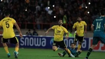 خلاصه بازی سپاهان- شمس آذر + حواشی و گل ها 