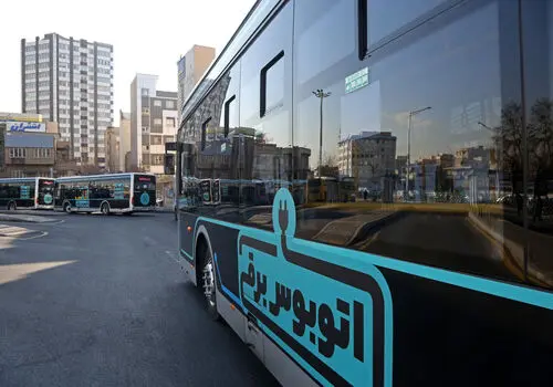 نخستین اتوبوس‌های برقی تولید داخل به ناوگان اتوبوسرانی تهران وارد شدند