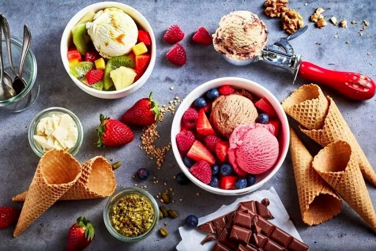 تصورات غلط در مورد مصرف بستنی