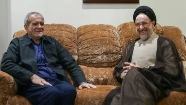 حضور سیدمحمد خاتمی بعد از ۱۹ سال در پاستور