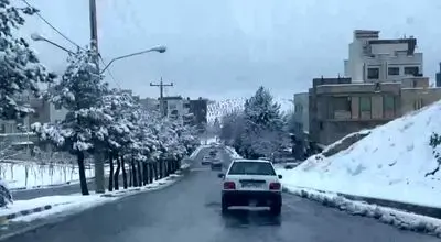 طبیعت منحصربه فرد شهرکرد در روزهای برفی دی ماه+فیلم