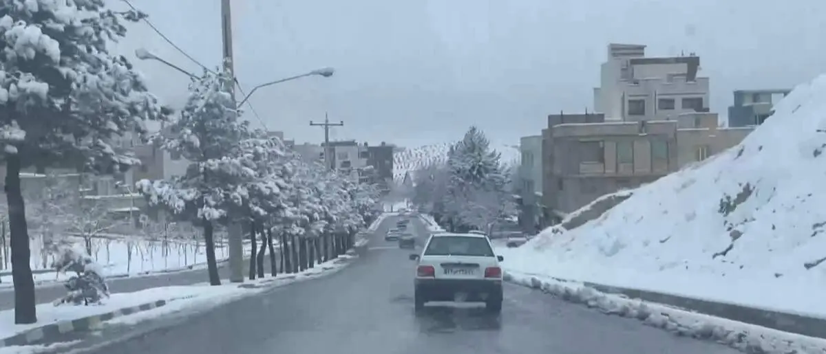 طبیعت منحصربه فرد شهرکرد در روزهای برفی دی ماه+فیلم