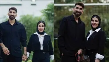 قاب جذاب و دیدنی علیرضا بیرانوند و همسرش در ترکیه!