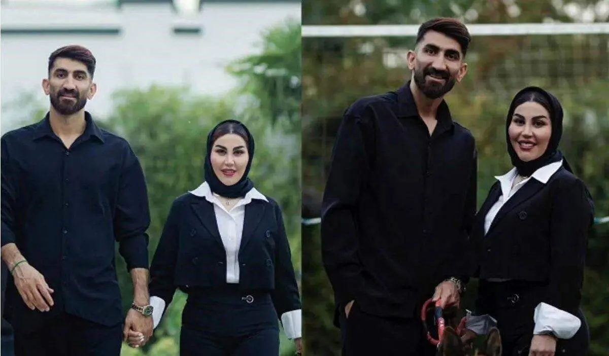 قاب جذاب و دیدنی علیرضا بیرانوند و همسرش در ترکیه!