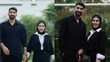 قاب جذاب و دیدنی علیرضا بیرانوند و همسرش در ترکیه!