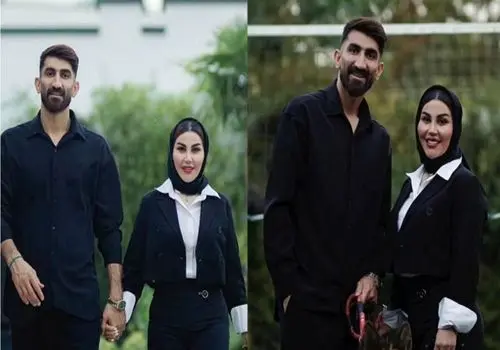 قاب جذاب و دیدنی علیرضا بیرانوند و همسرش در ترکیه!