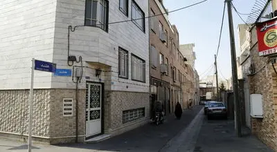 تونل زمان یادگاری ملکه هلند در تهران + عکس