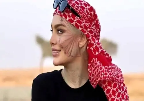سحر قریشی برای خودش چهره جدیدی ساخت