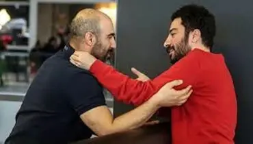 نوید محمدزاده و محسن تنابنده در فیلم جدید رامبد جوان+ عکس