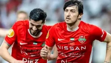 در حضور ۲۰ دقیقه‌ای سردار آزمون؛ شباب الاهلی از صعود به فینال بازماند