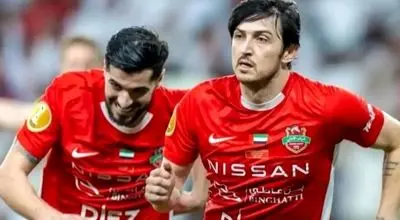 در حضور ۲۰ دقیقه‌ای سردار آزمون؛ شباب الاهلی از صعود به فینال بازماند