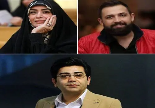 عکس عاشقانه الهام چرخنده با شوهر روحانی‌اش