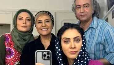 دورهمی گرم مونا فرجاد، هدایتی و رابعه اسکویی در اتاق گریم