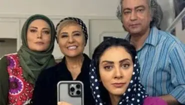 دورهمی گرم مونا فرجاد، هدایتی و رابعه اسکویی در اتاق گریم