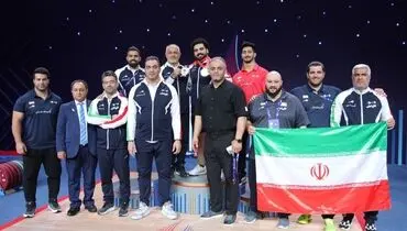 تیم ملی وزنه‌برداری ایران نایب قهرمان جهان شد