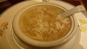 طرز تهیه دسر چینی سوپ لانه پرنده+ فیلم