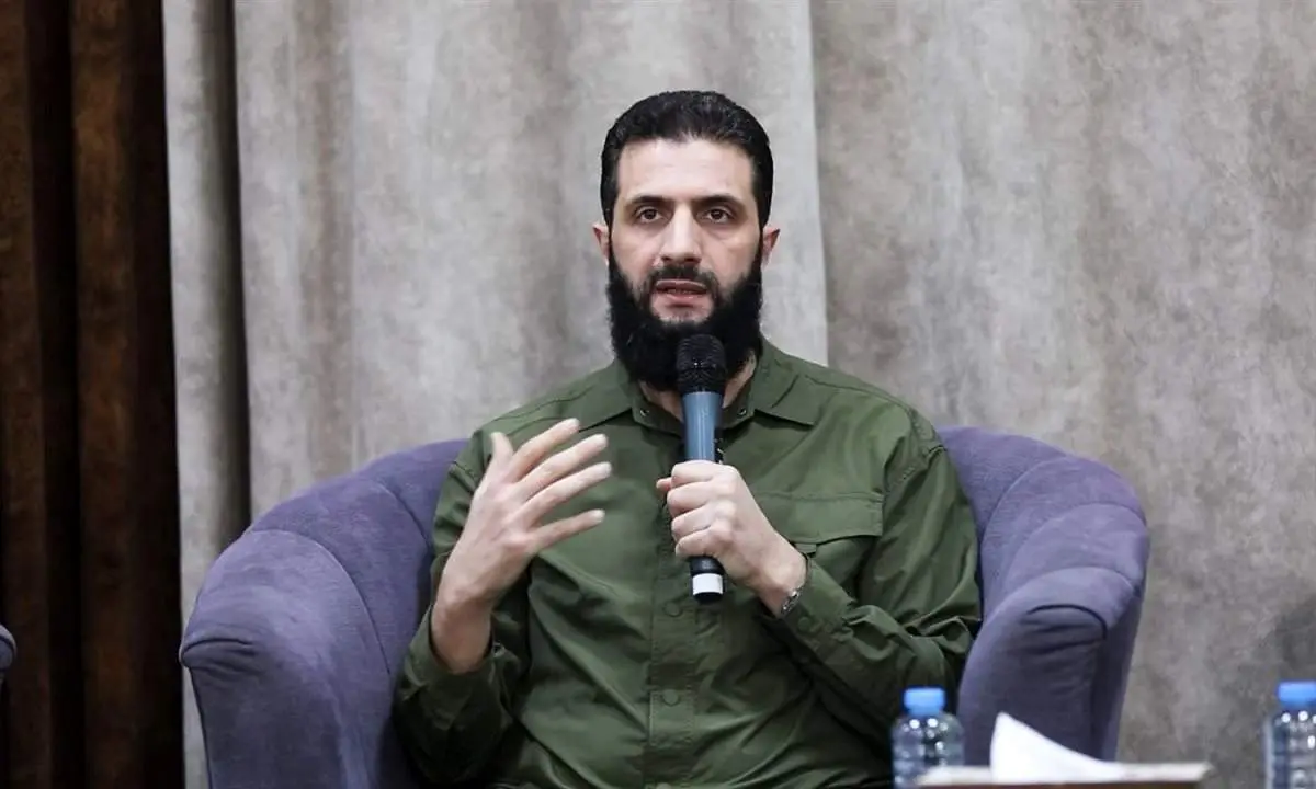 الجولانی در لباس احرام + عکس