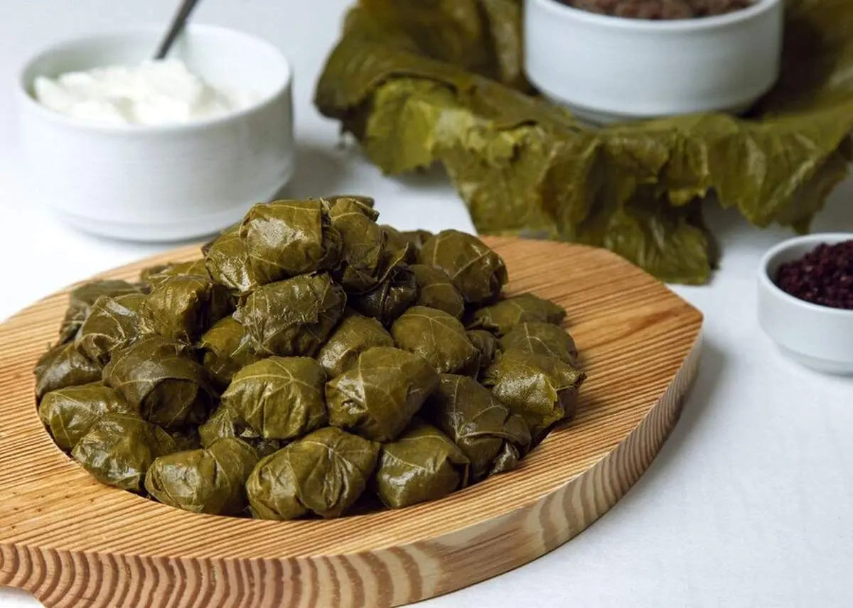 فوت و فن تهیه دلمه برگ مو
