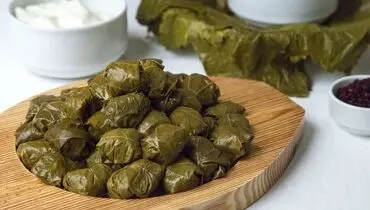 فوت و فن تهیه دلمه برگ مو