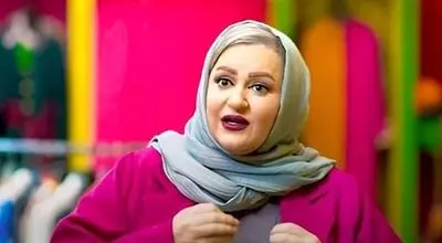 نعیمه نظام‌دوست به مناسبت محرم سیاه‌پوش شد