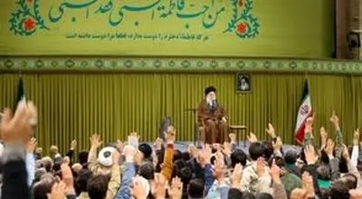 تصویری که از سخنرانی امروز رهبر انقلاب پربازدید شد