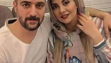 قاب عاشقانه «احمد مهرانفر» و همسرش+ عکس