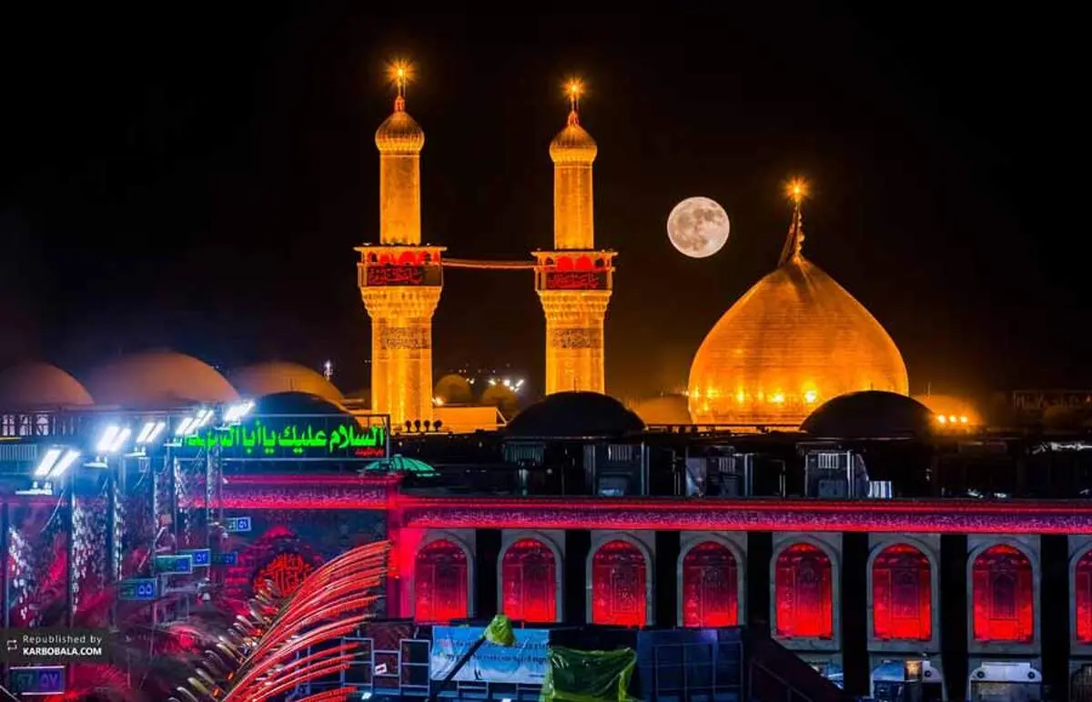 حال و هوای کربلای معلی در ایام اعیاد ماه رجب + تصاویر