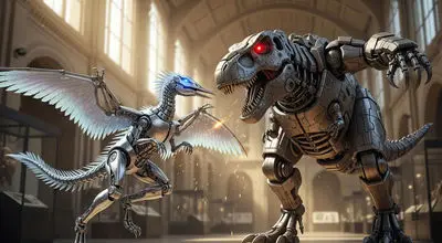 چین با دایناسورهای رباتیک، تجربه‌ای نو از پارک ژوراسیک خلق می‌کند+ فیلم